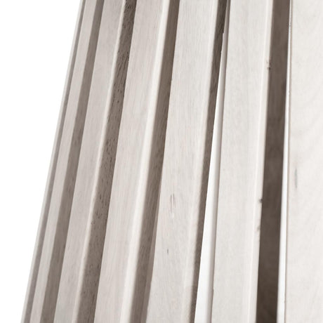 ZUO Mazara Side Table White & Natural