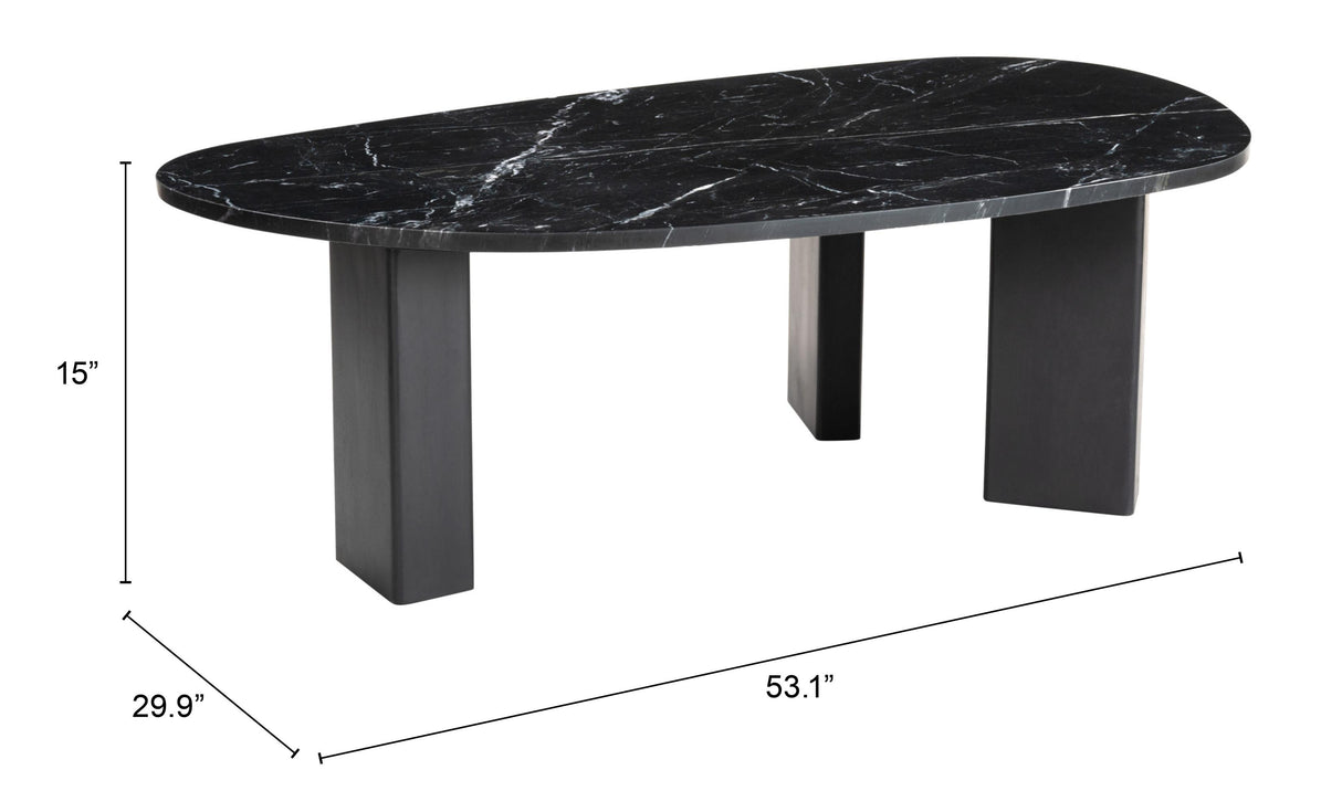 ZUO Aberdeen Coffee Table Black