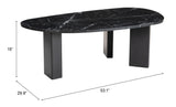 ZUO Aberdeen Coffee Table Black