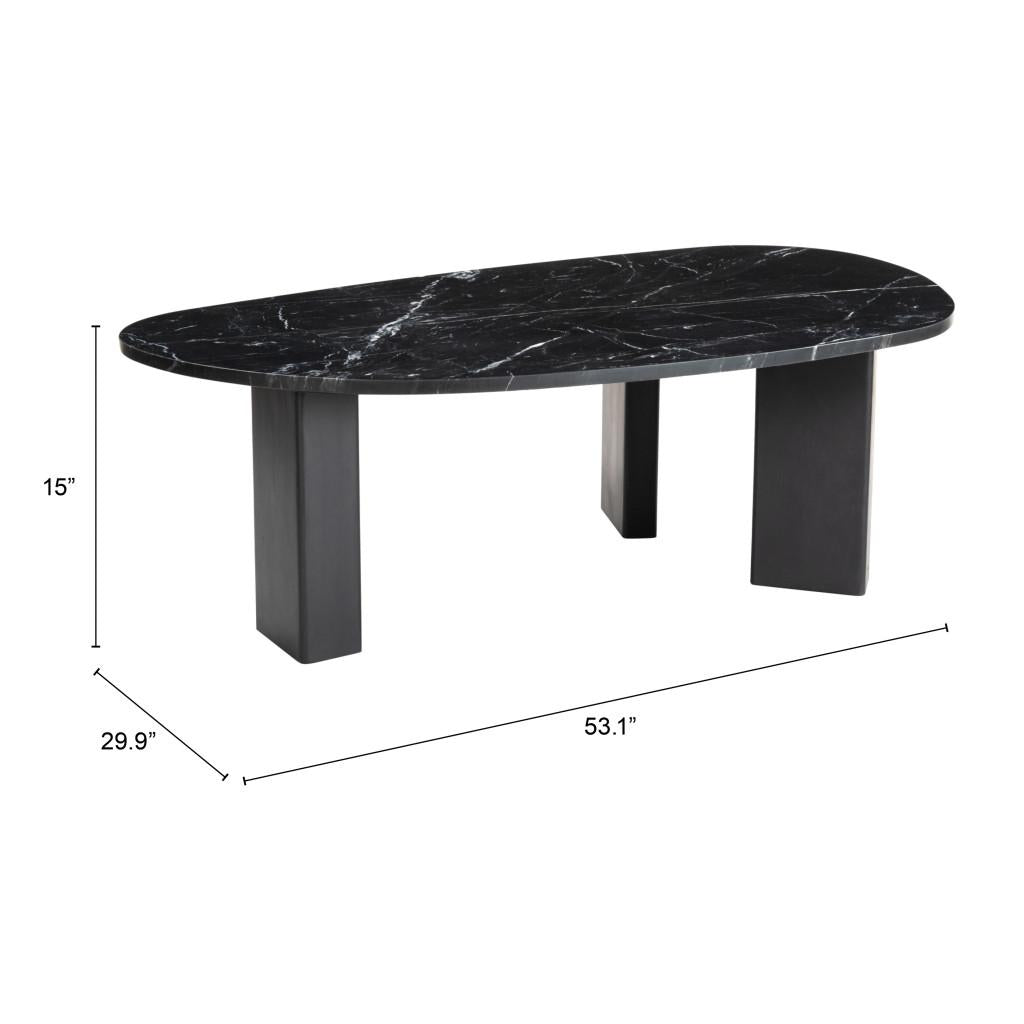 ZUO Aberdeen Coffee Table Black