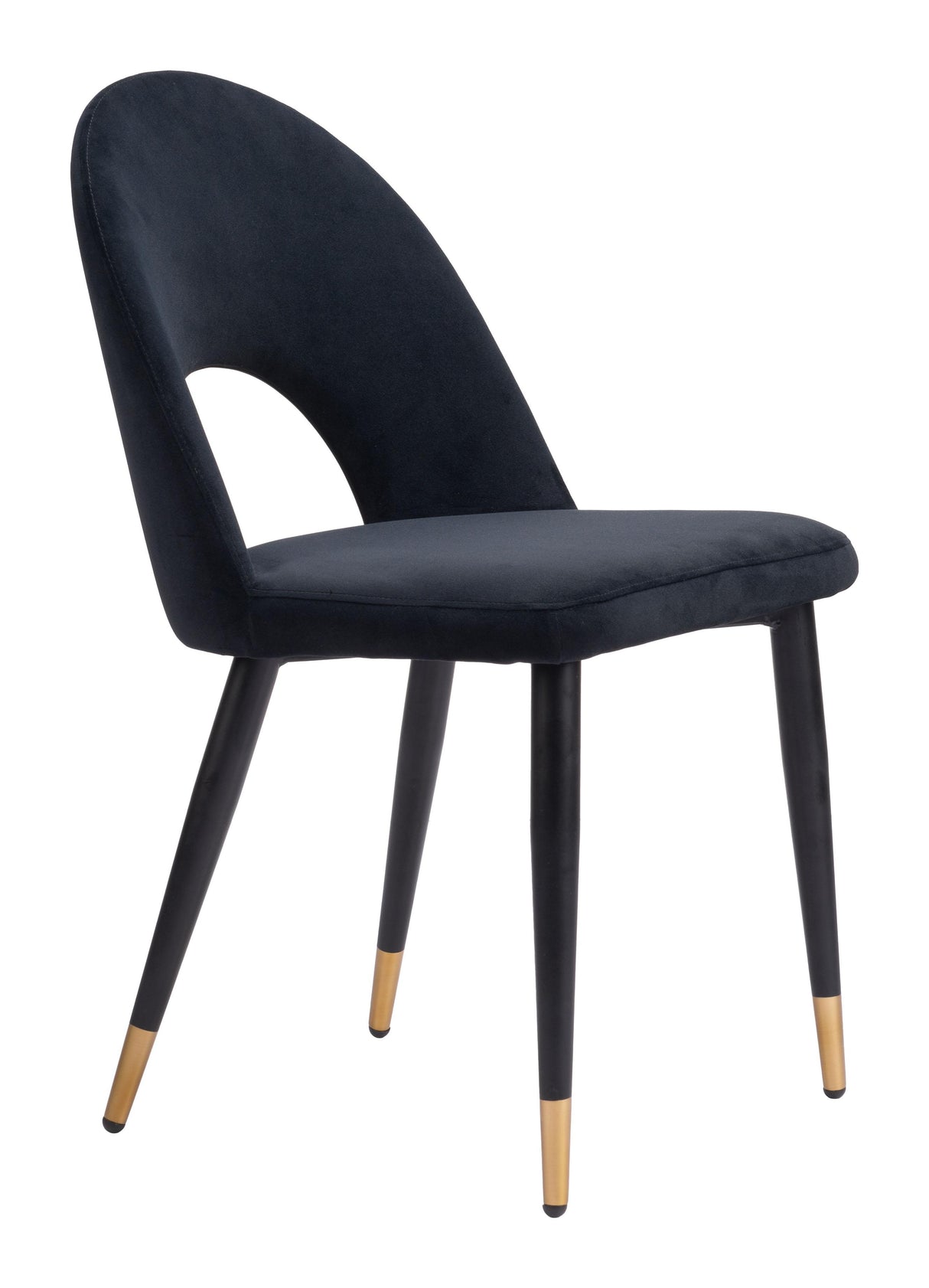 ZUO Menlo Dining Chair (Set of 2) Black