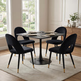 ZUO Menlo Dining Chair (Set of 2) Black