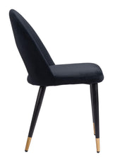 ZUO Menlo Dining Chair (Set of 2) Black