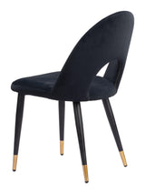 ZUO Menlo Dining Chair (Set of 2) Black