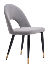 ZUO Menlo Dining Chair (Set of 2) Gray