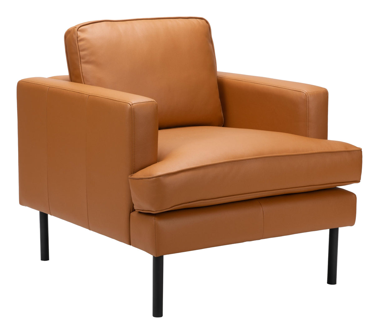 ZUO Decade Armchair Brown