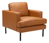 ZUO Decade Armchair Brown