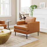 ZUO Decade Armchair Brown