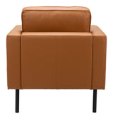 ZUO Decade Armchair Brown