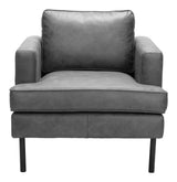 ZUO Decade Armchair Vintage Gray