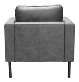 ZUO Decade Armchair Vintage Gray