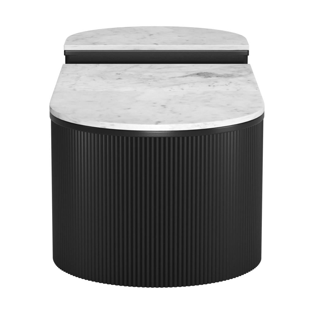 ZUO Ormara Coffee Table Set (2-Piece) White & Black