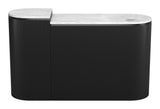 ZUO Ormara Console Table Set (2-Piece) White & Black