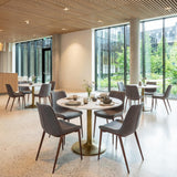 ZUO Magnus Dining Chair (Set of 2) Slate Gray & Walnut