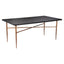 ZUO Nida Dining Table Black & Bronze