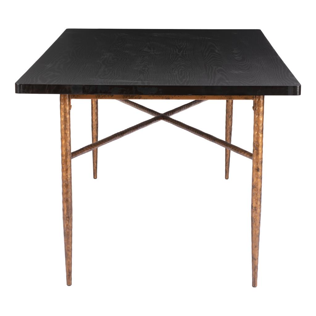 ZUO Nida Dining Table Black & Bronze