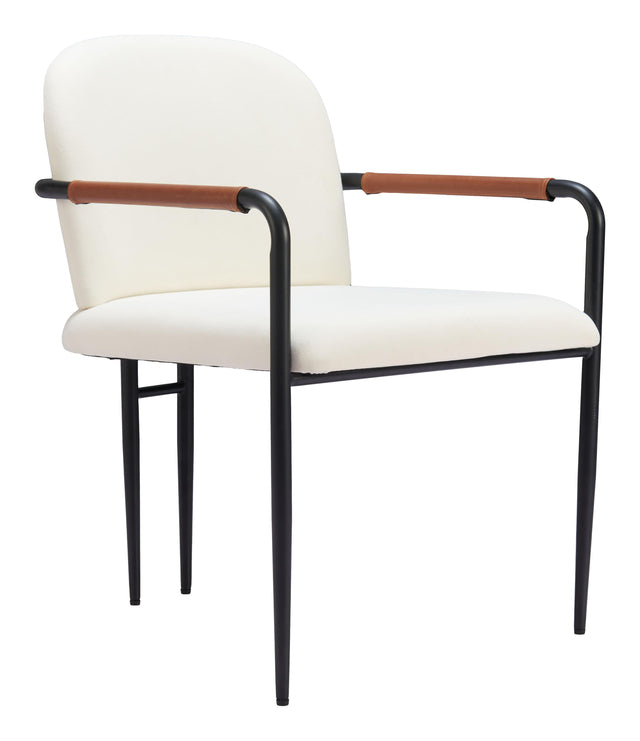 ZUO Sibu Dining Chair Cream