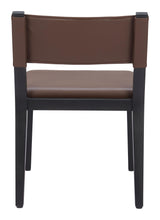 ZUO Roxas Dining Chair (Set of 2) Brown