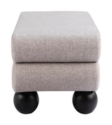 ZUO Davao Bench Gray