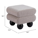 ZUO Davao Ottoman Gray