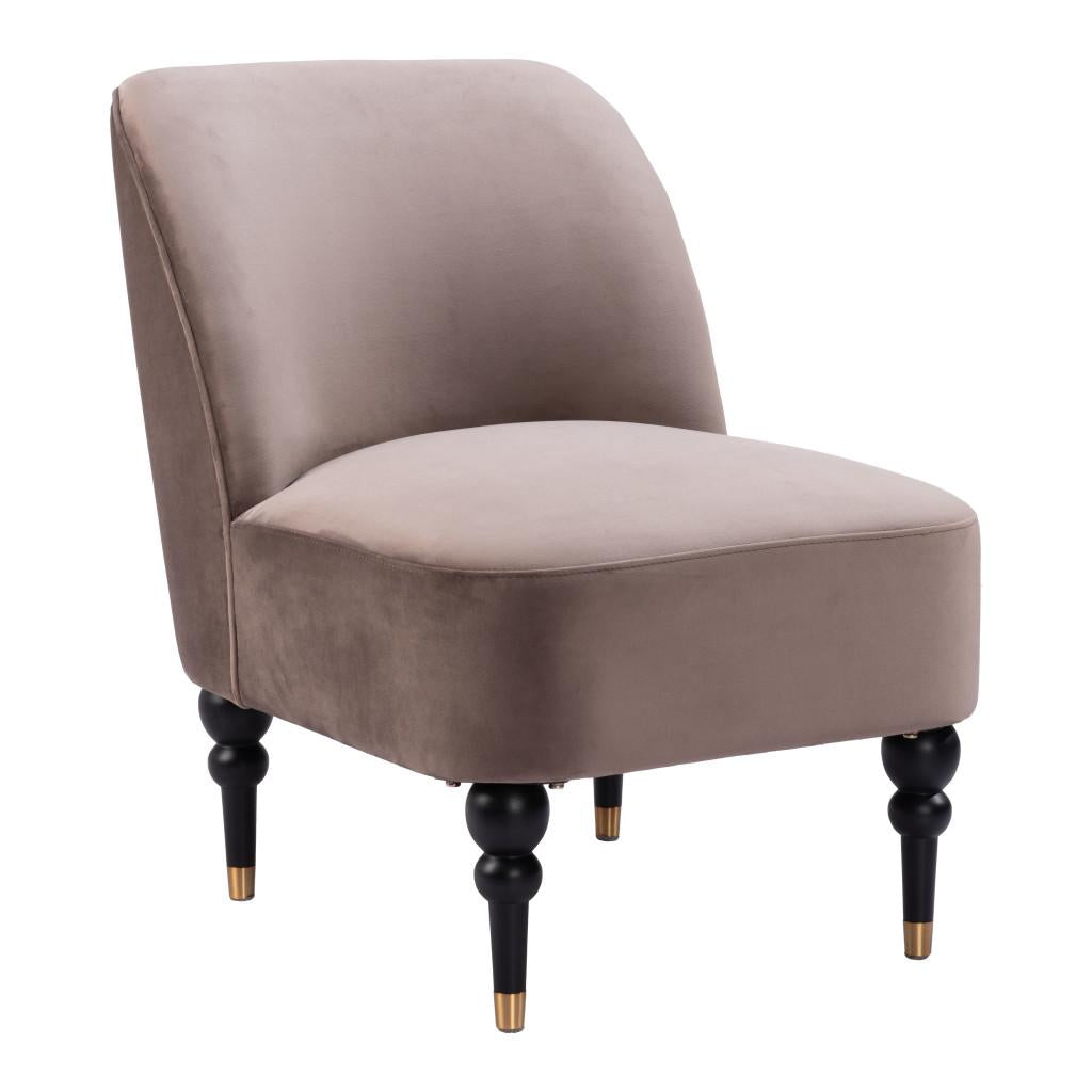 ZUO Bintulu Accent Chair Taupe