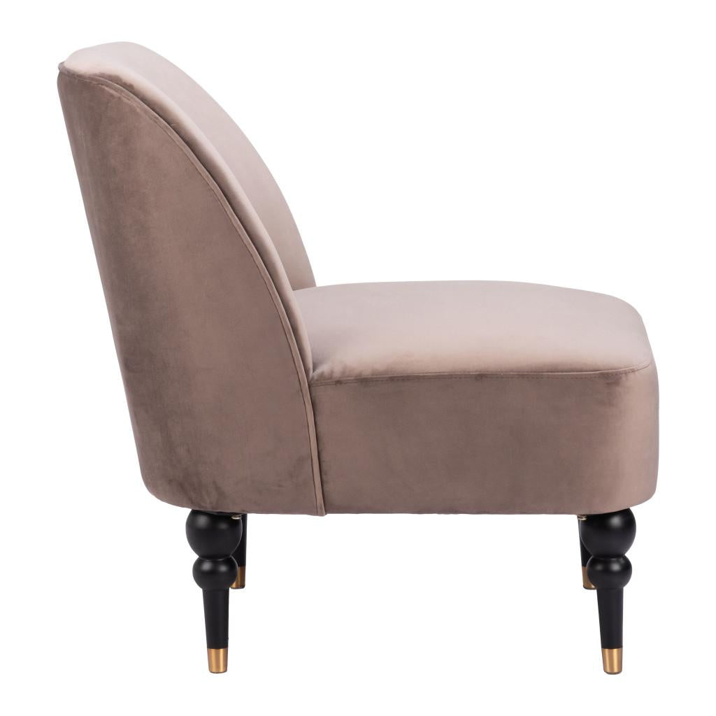 ZUO Bintulu Accent Chair Taupe