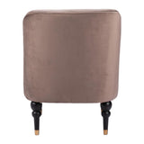 ZUO Bintulu Accent Chair Taupe