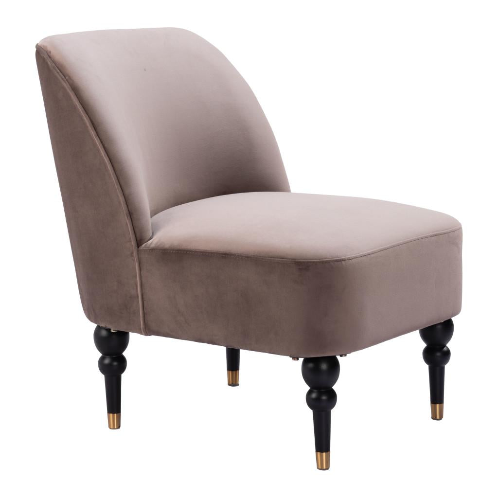 ZUO Bintulu Accent Chair Taupe