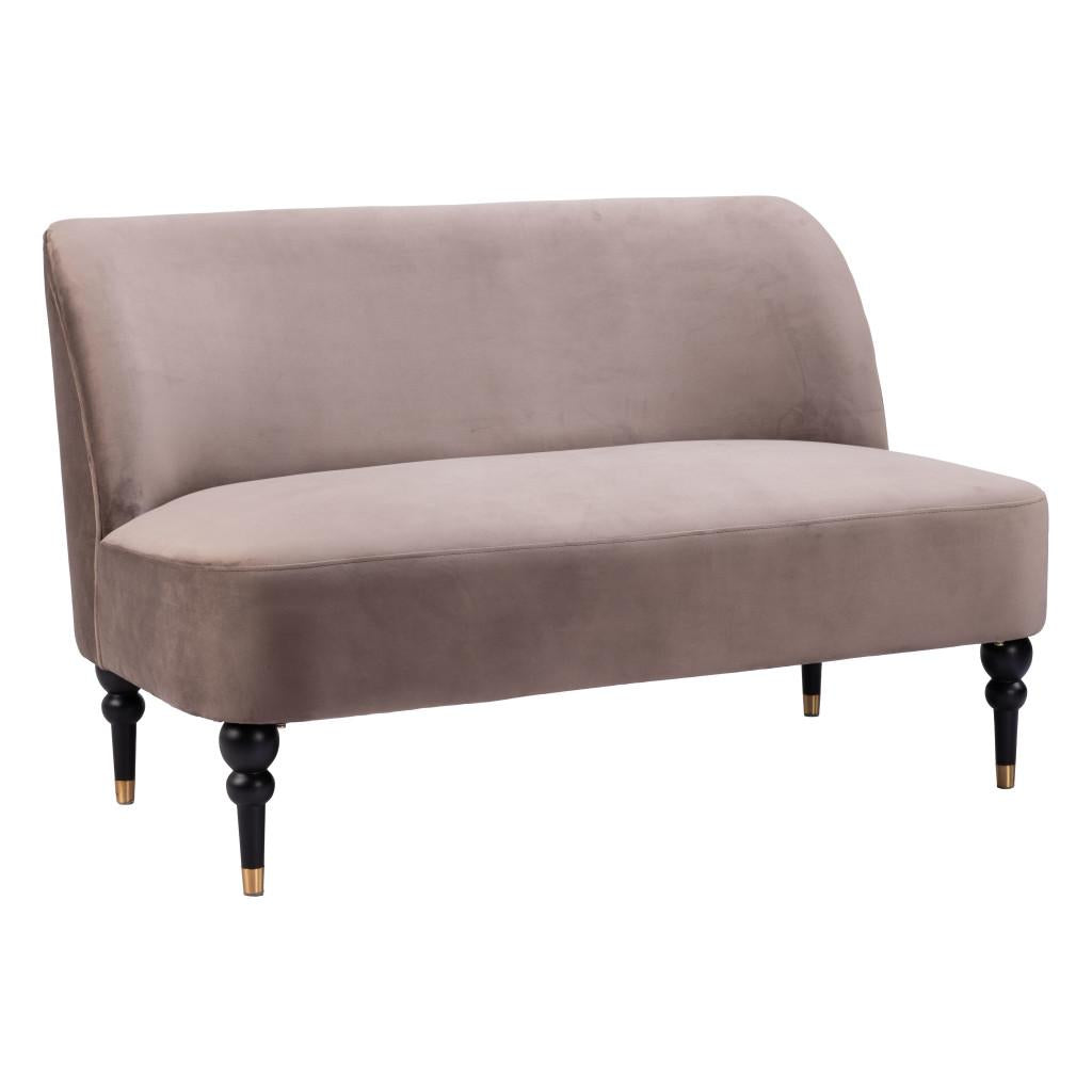 ZUO Bintulu Loveseat Taupe