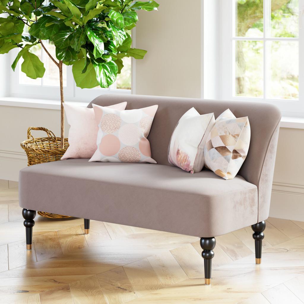 ZUO Bintulu Loveseat Taupe