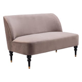 ZUO Bintulu Loveseat Taupe