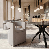 ZUO Papua Dining Chair Gray