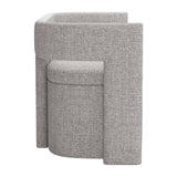 ZUO Papua Storage Bench Gray