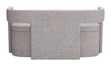 ZUO Papua Storage Bench Gray