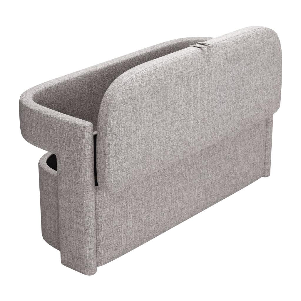 ZUO Papua Storage Bench Gray