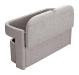 ZUO Papua Storage Bench Gray