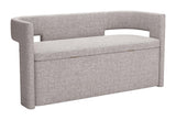 ZUO Papua Storage Bench Gray