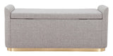 ZUO Dobo Storage Bench Gray
