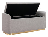 ZUO Dobo Storage Bench Gray