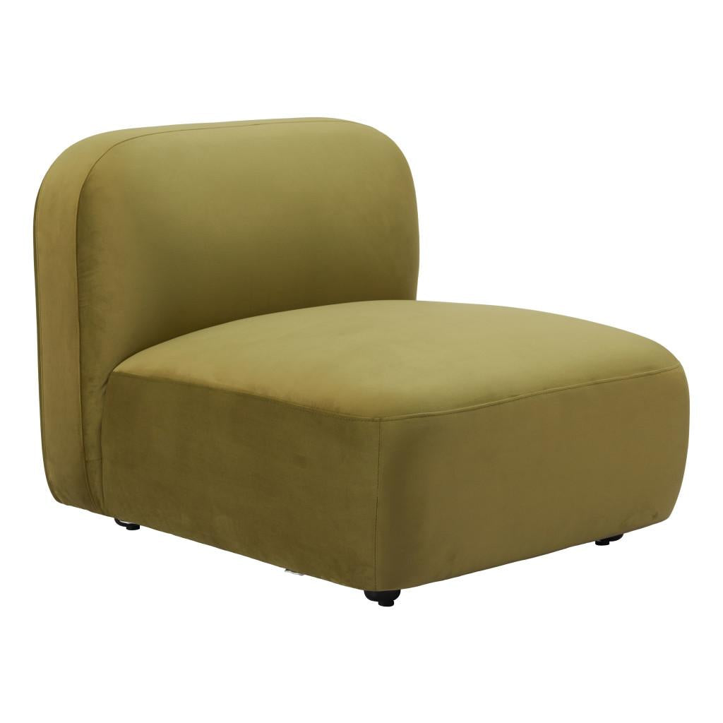 ZUO Biak Middle Chair Green