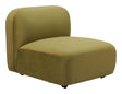 ZUO Biak Middle Chair Green