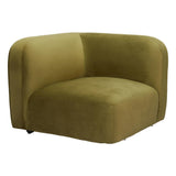 ZUO Biak Corner Chair Green