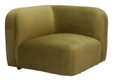 ZUO Biak Corner Chair Green