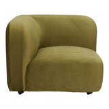 ZUO Biak Corner Chair Green