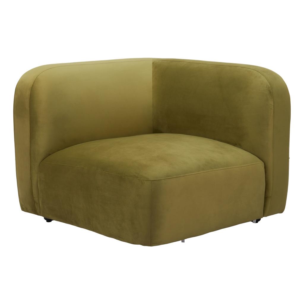 ZUO Biak Corner Chair Green