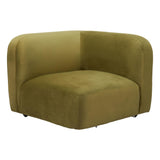 ZUO Biak Corner Chair Green