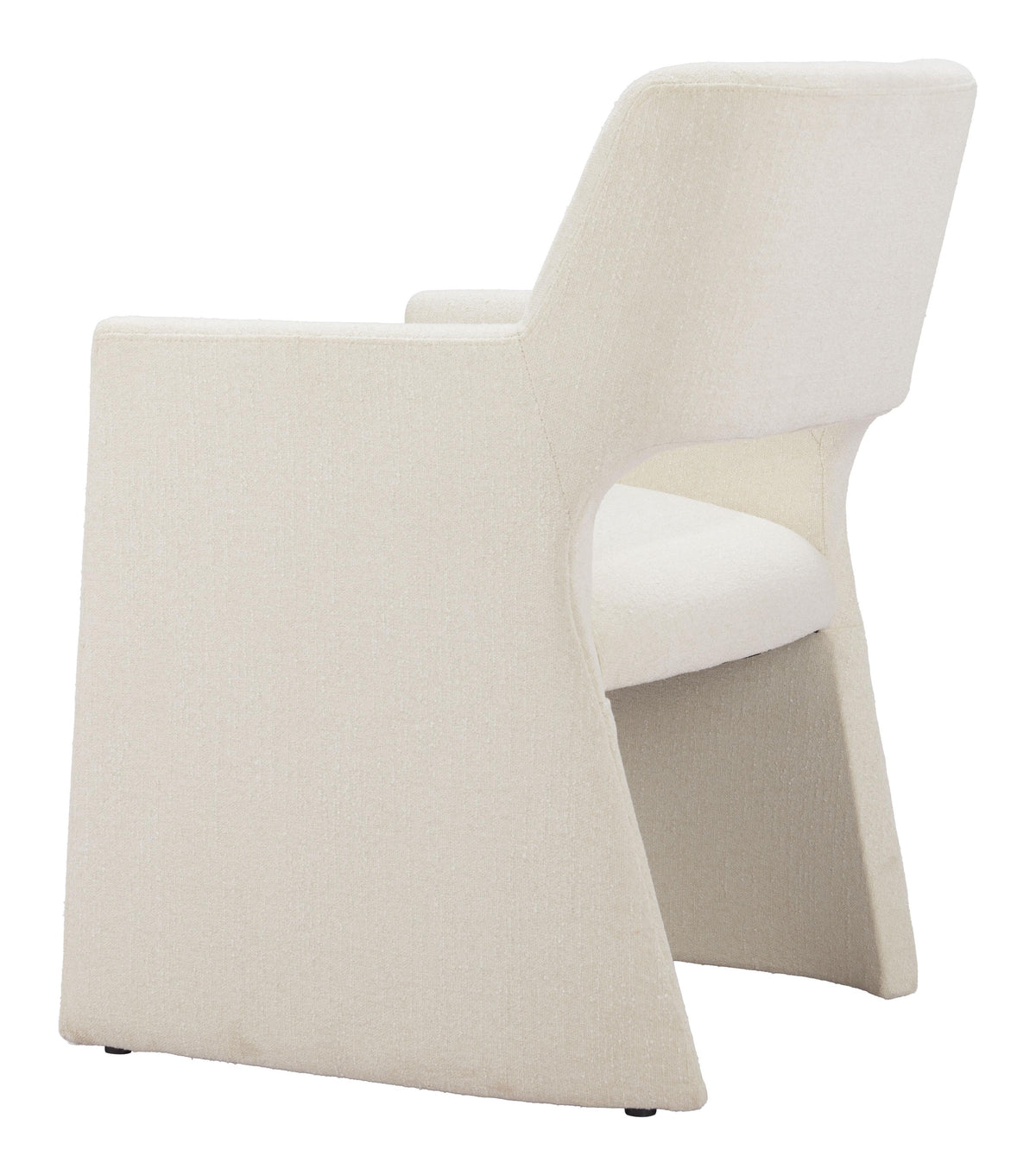 ZUO Minet Dining Chair Linen White