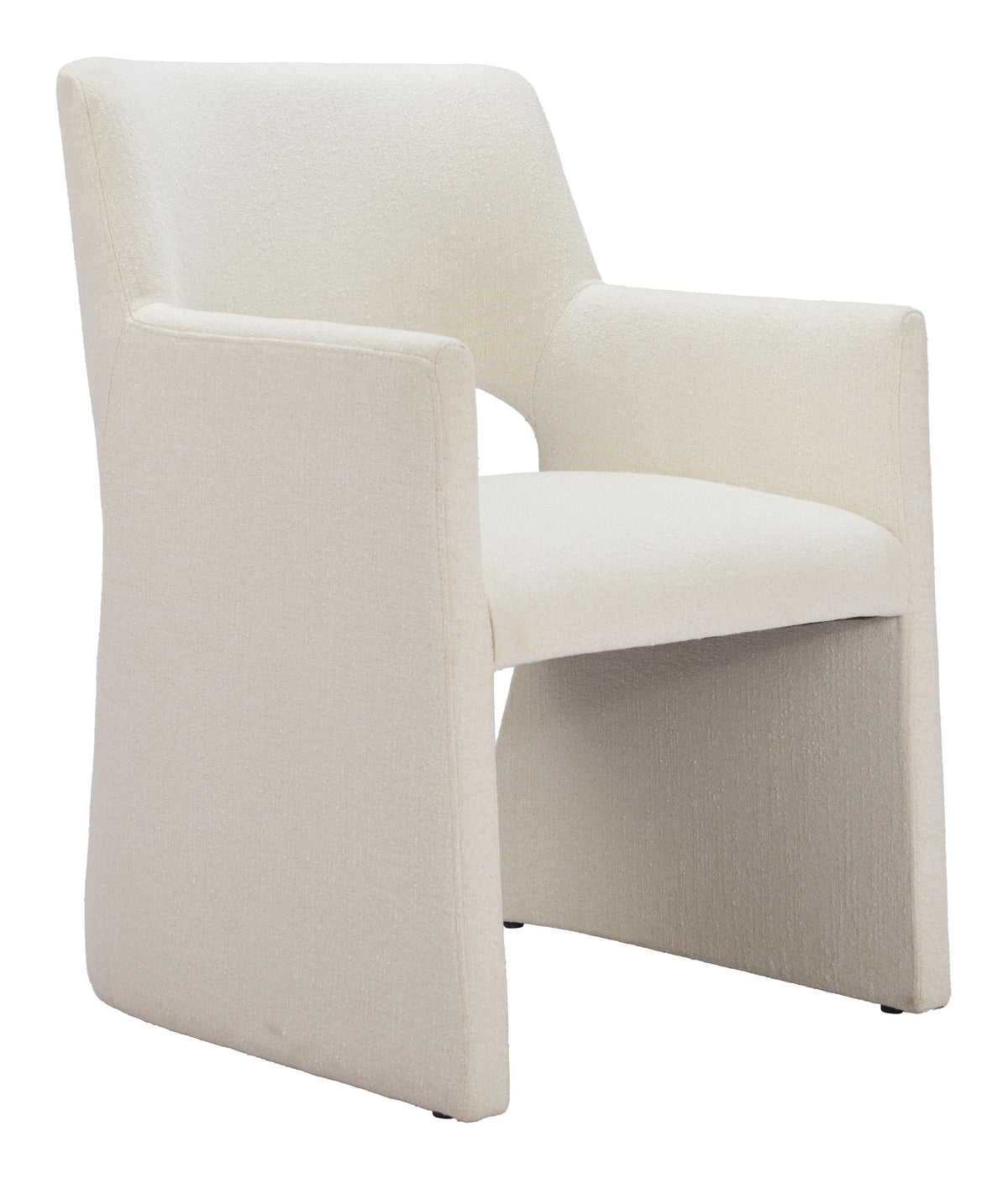 ZUO Minet Dining Chair Linen White