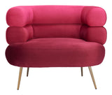 ZUO Arish Accent Chair Red