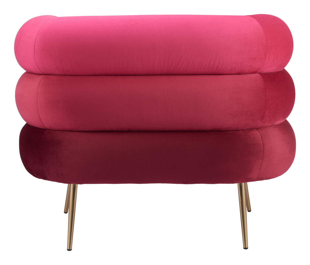 ZUO Arish Accent Chair Red